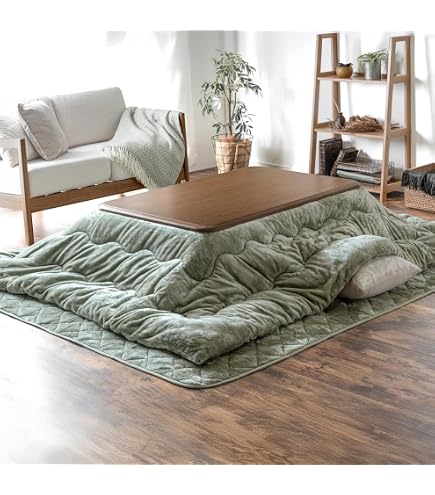 Amazon.co.jp : 無印良品 フランネルこたつふとん グレーチェック 小